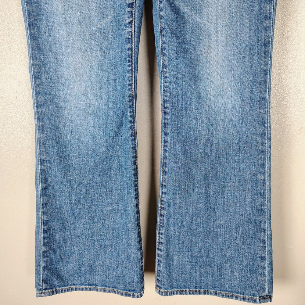 Gap 1969 Perfect Boot Jeans Womens 28/6a Medium Wash Stretch Bootcut Denim - Picture 2 of 10